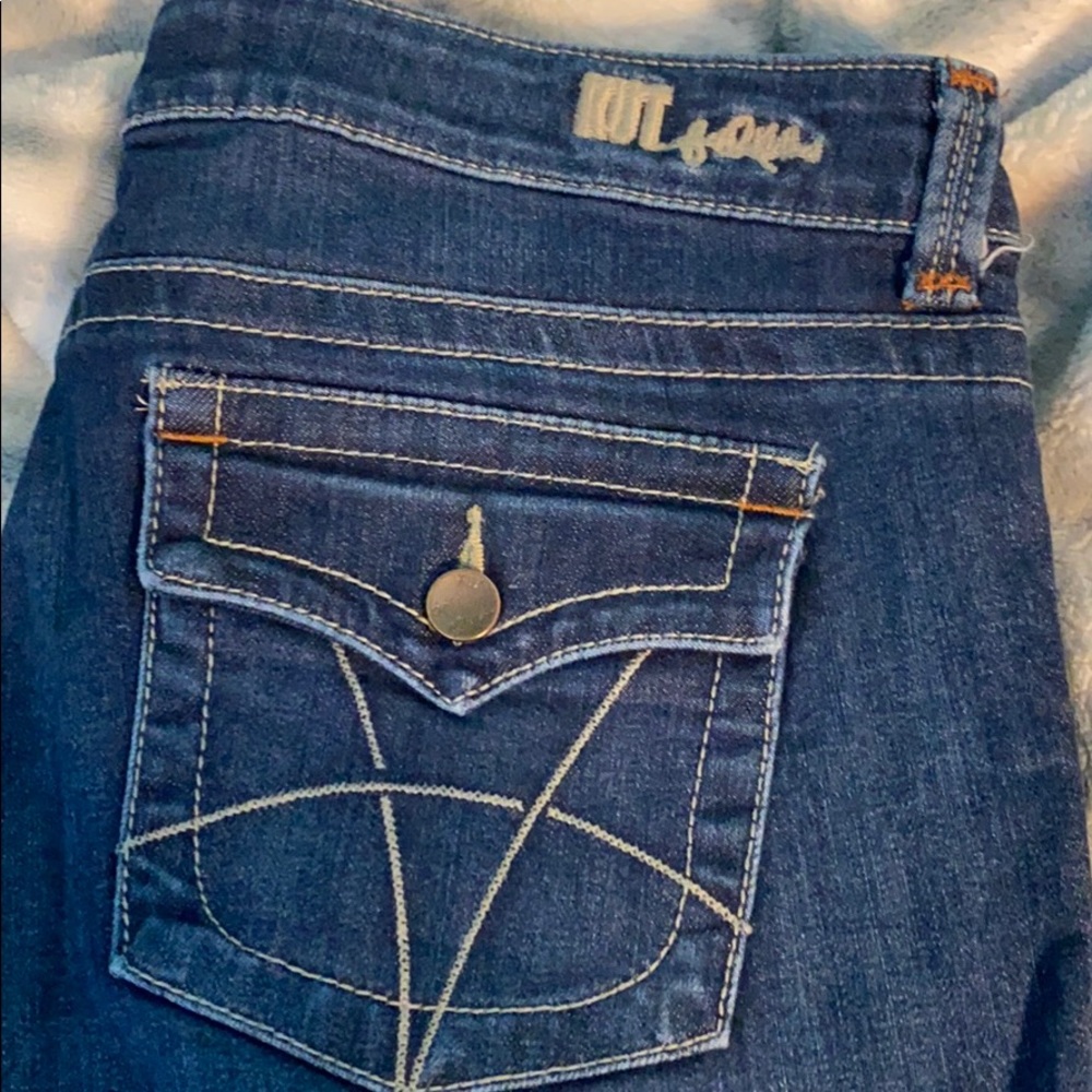Kut from the Kloth Dark Blue Denim Jeans